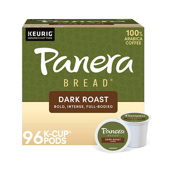 96-Ct Panera Bread Dark Roast Coffee Keurig Single Serve K-Cup Pods