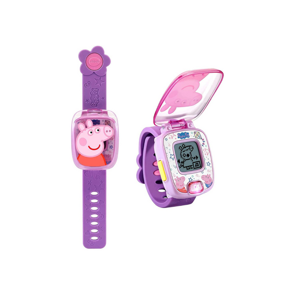 VTech Peppa Pig Reloj de Aprendizaje, Púrpura