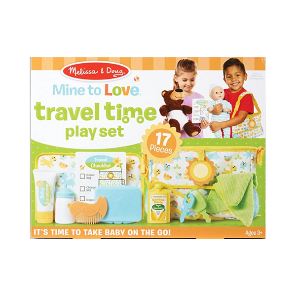 Melissa &amp; Doug Juego Mine to Love Travel Time para muñecas