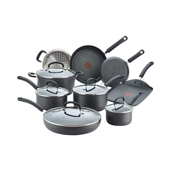 T-fal Ultimate Hard Anodized Nonstick 14 Piece Cookware Set