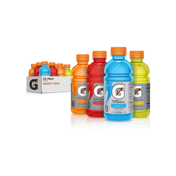 Pack of 24 Gatorade Classic Thirst Quencher Variety Pack (12 Fl Oz Each)