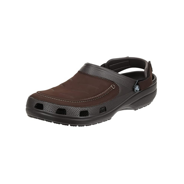 Zuecos Crocs Yukon Vista II para hombre (espresso o negro)