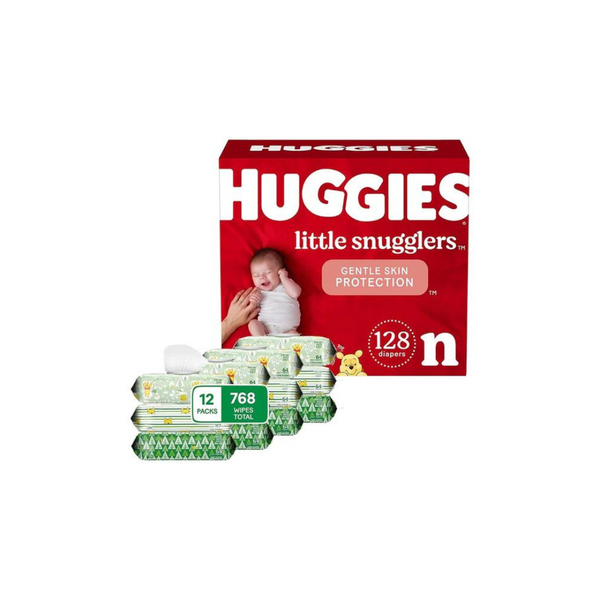 Ahorre en paquetes de pañales y toallitas Huggies