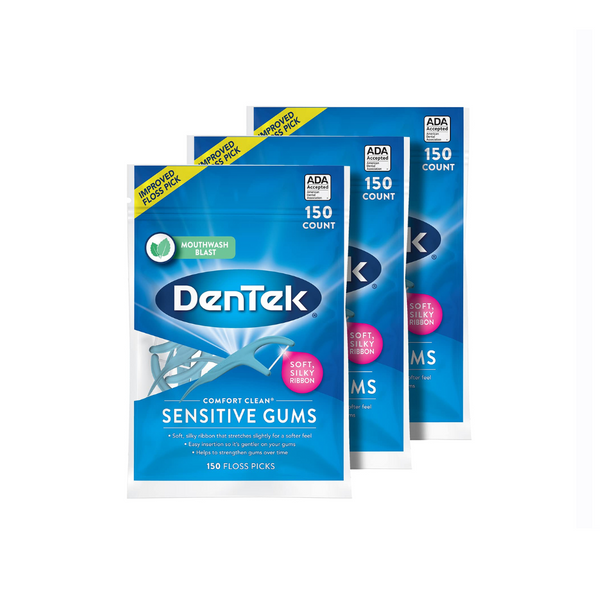 450 DenTek Comfort Clean Sensitive Gums Floss Picks