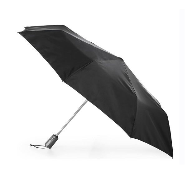 Totes Titan Automatic Open Close Windproof & Water-Resistant Foldable Umbrella