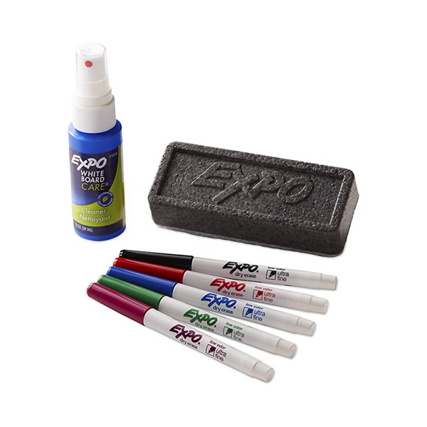 EXPO Low Odor Dry Erase Marker Set