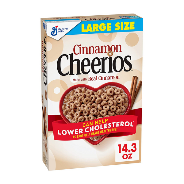 14.3oz Box Cinnamon Cheerios Breakfast Cereal