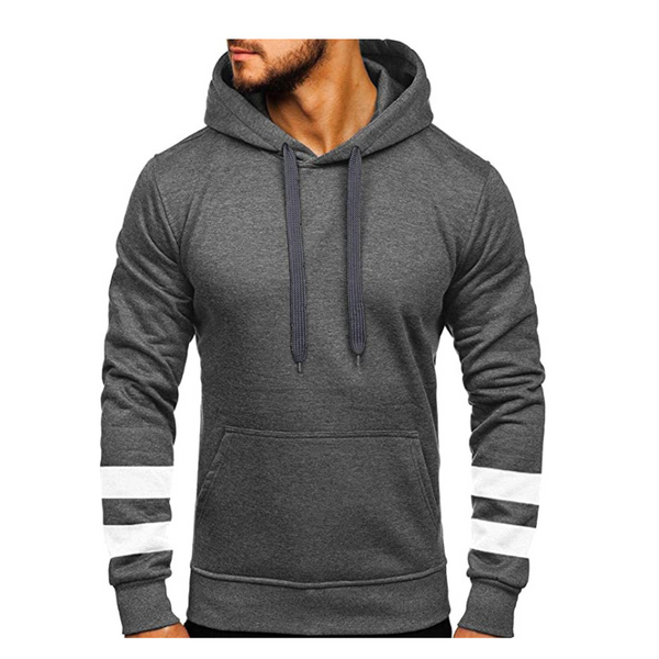 Sudaderas con capucha de forro polar de manga larga para hombre (7 colores)