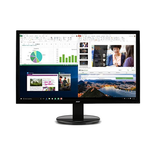 Monitor compatible con VESA inclinable HD de 19,5" Acer K202HQL Abi