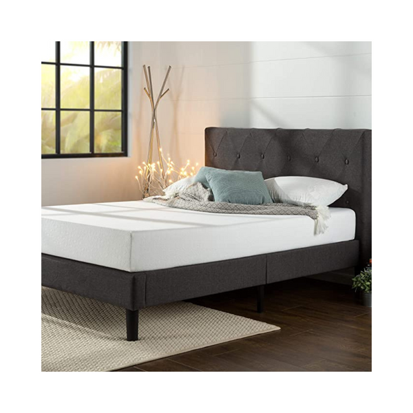 Estructura de cama con plataforma tapizada Zinus Shalini