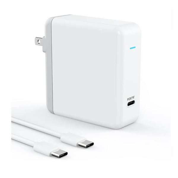 Cargador rápido con adaptador de corriente USB-C de 87 W