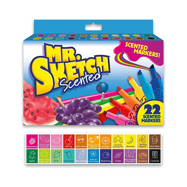 22 Mr. Sketch Chiseled Tip Markers