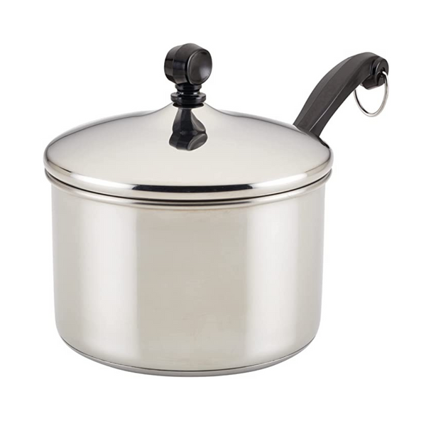 Farberware Classic Stainless Steel 2-Quart Covered Saucepan