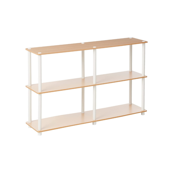 Furinno 3-Tier Double Size Storage Display Rack