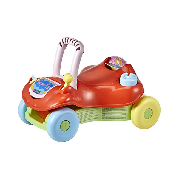 Playskool Step Start Walk ‘n Ride Peppa Pig Active 2-in-1 Ride-On and Walker Toy