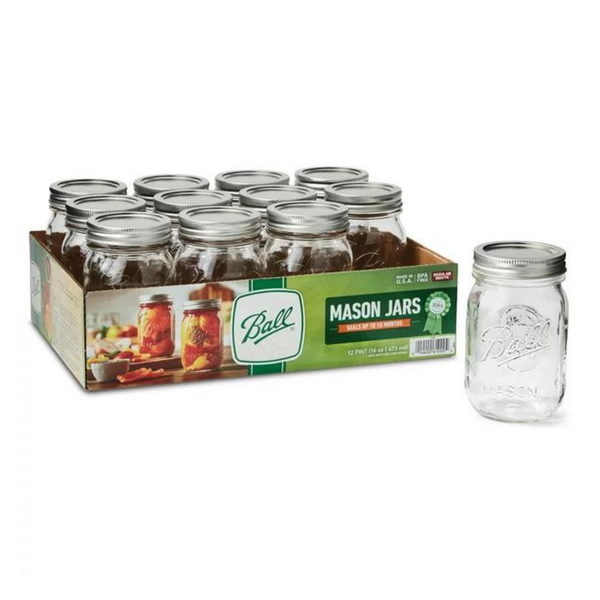 Save Big on Ball Glass Mason Jars with Lids