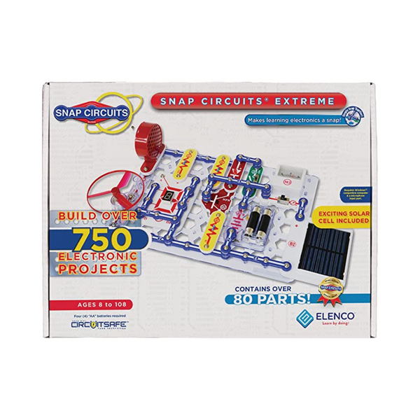 Kit de exploración electrónica Snap Circuits Extreme SC-750