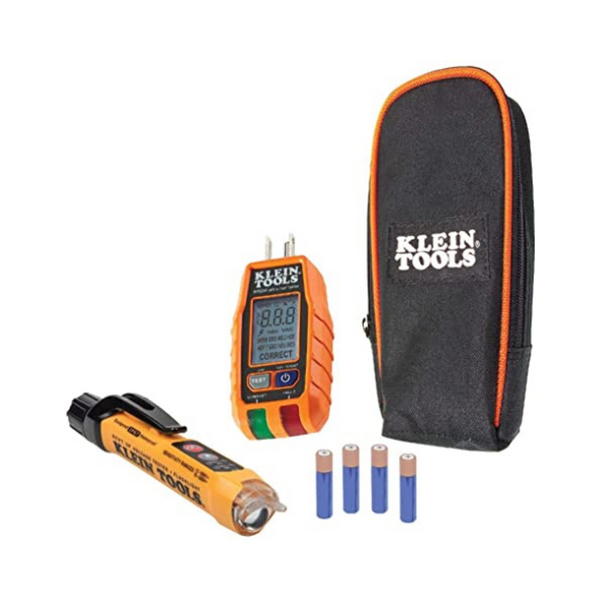 Klein Tools Non-Contact Voltage Tester and GFCI Receptacle Tester