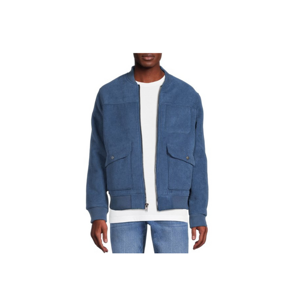 George Men's and Big Men's Corduroy Bomber Jacket