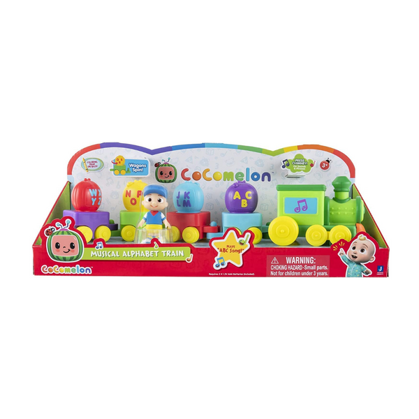 CoComelon Musical Alphabet Train with JJ-Features Alphabet Train with Music