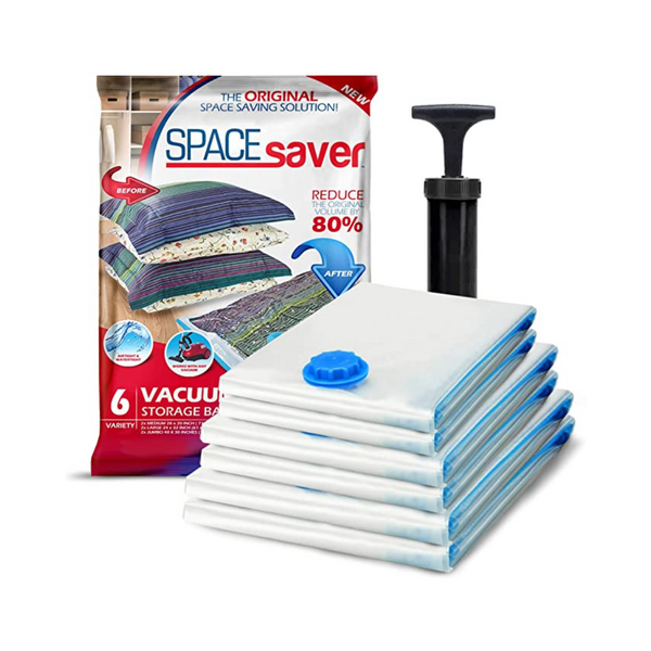 Variety 6 Pack Of Spacesaver Vacuum Storage