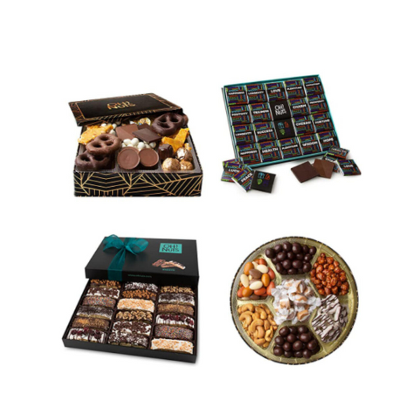 Ahorra 55% en Oh! Sets de regalo de chocolate y galletas con nueces