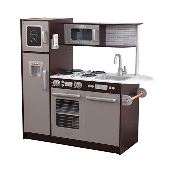 KidKraft Uptown Espresso Wooden Play Kitchen