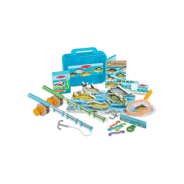 Melissa & Doug Let’s Explore Fishing 21 Piece Play Set