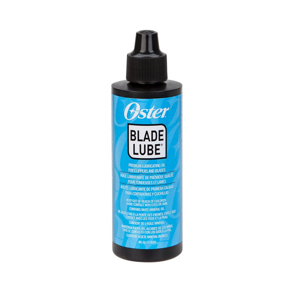 Lubricante para cuchillas premium Oster de 4 onzas para cortadoras y cuchillas