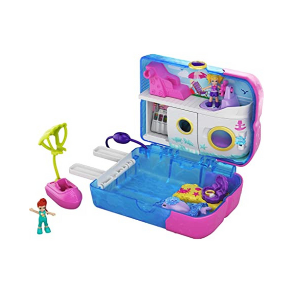 Polly Pocket Pocket World Sweet Sails Crucero compacto