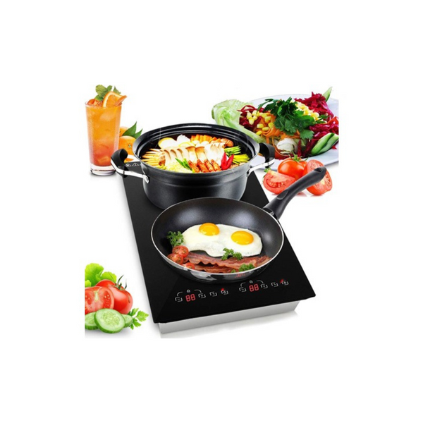 NutriChef Dual Burner 120V Electric Induction Cooktop