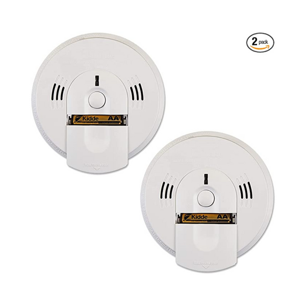 Kidde Battery-Operated Combination Carbon Monoxide and Smoke Alarm Detectors