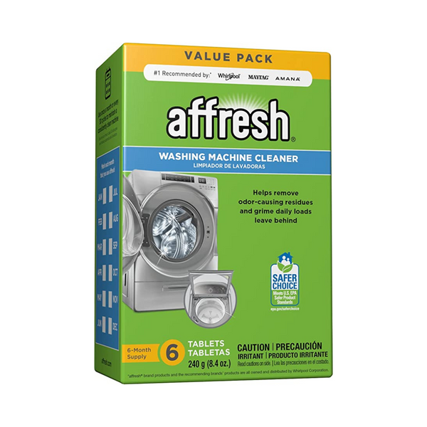 6-Pack Affresh Washing Machine Cleaner