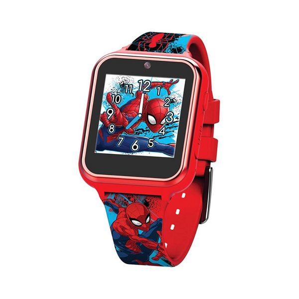 Accutime Kids Marvel Spider-Man Red Educational Touchscreen Smart Watch