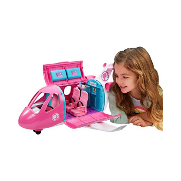 Juego de juguetes de avión Barbie Dreamplane