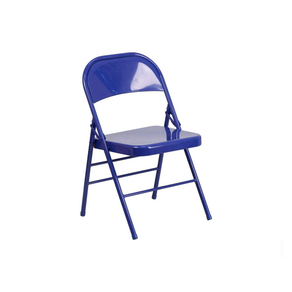 4 Flash Furniture Metal Folding Chairs