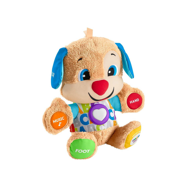 Fisher-Price Laugh &amp; Learn Smart Stages Perro de peluche interactivo con música y luces