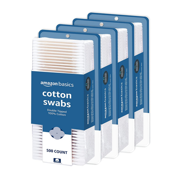 500 or 2,000 Amazon Basics Cotton Swabs On Sale