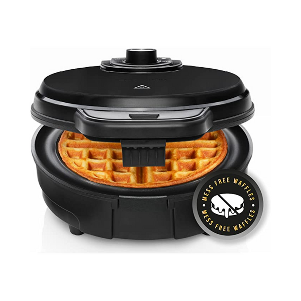 Chefman Anti-Overflow Belgian Waffle Maker