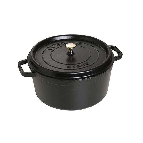 Staub Cast Iron 9 Quart Round Cocotte Dutch Oven