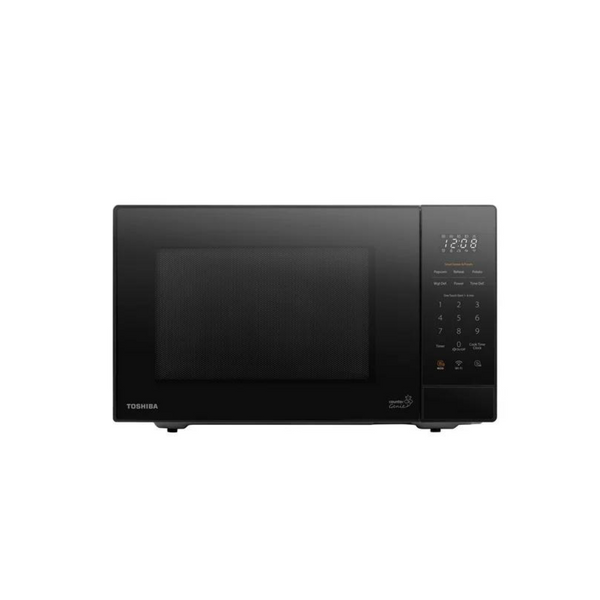 Toshiba 1.4 Cu ft Smart Microwave Oven, 1100 Watts, Black