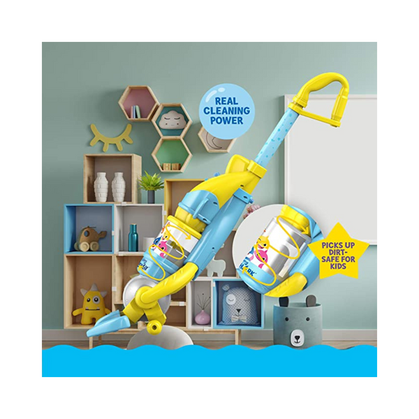 Pinkfong Baby Shark Kid’s Toy Vacuum with Real Suction Power