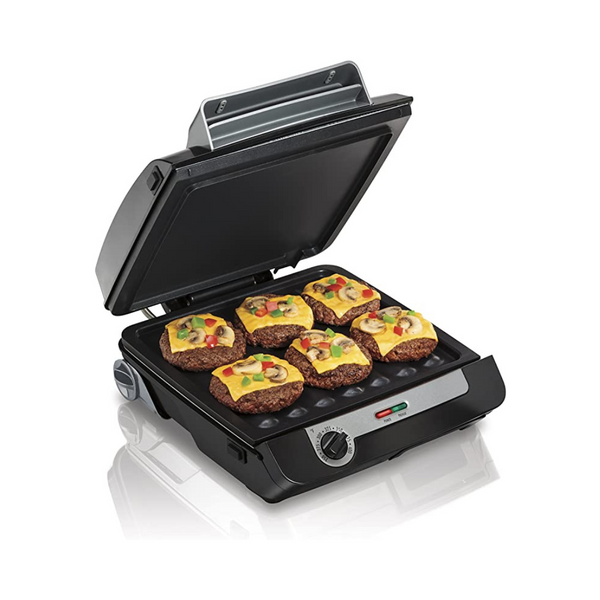 Hamilton Beach 4-in-1 Indoor Grill & Electric Griddle Combo