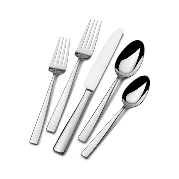 Mikasa Everett 101-Piece 18/10 Stainless Steel Flatware Set