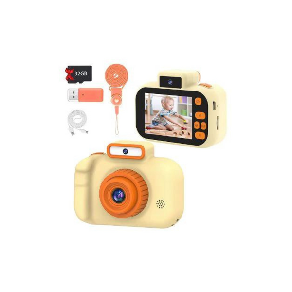 Kids Digital Video Camera With 32 GB SD Card