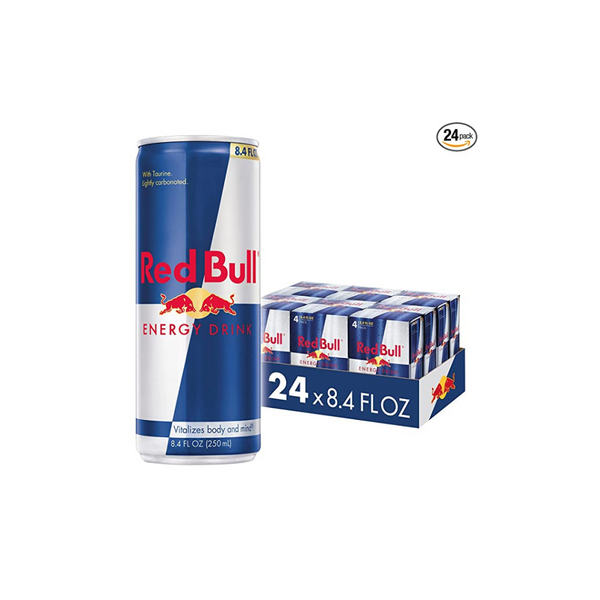 24 latas de bebida energética Red Bull