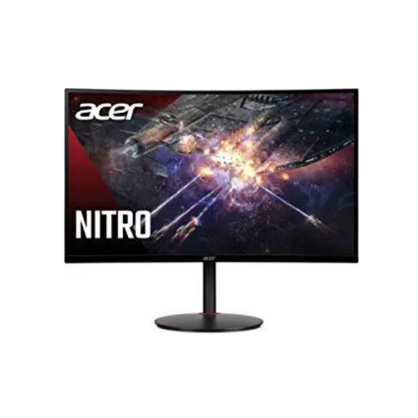 Monitor para juegos Acer Nitro XZ270 500R curvo de 27" con marco cero, 1920 x 1080, 240 Hz (negro)