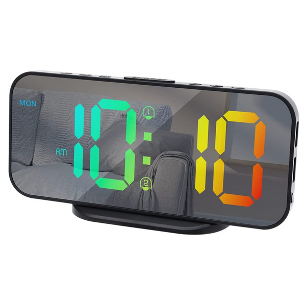 Digital Alarm Clock With USB Port