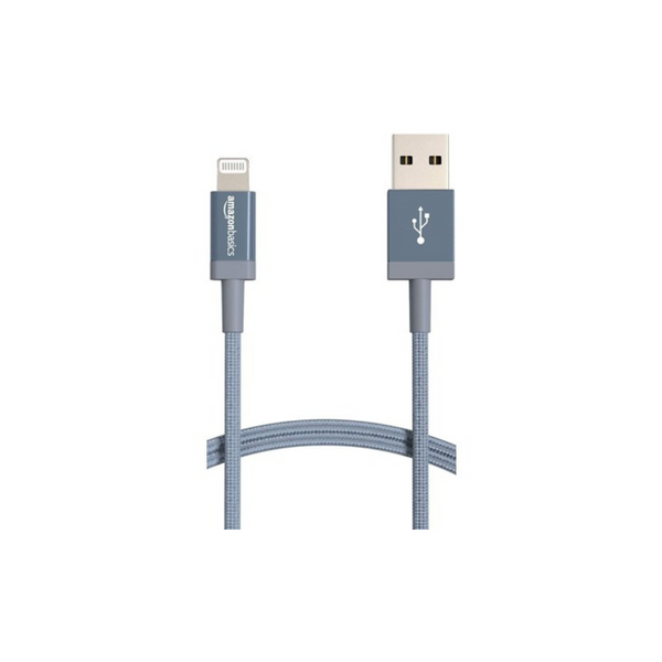 Cable de carga USB-A a Lightning de 6 pies de AmazonBasics