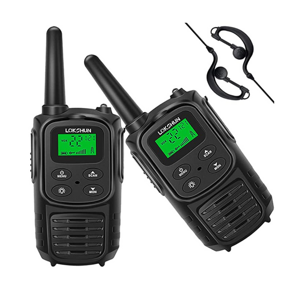 Pack de 2 Walkie Talkies 22 Canales